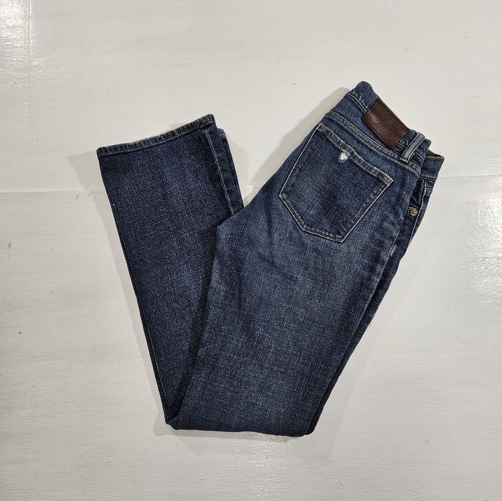 Lauren Ralph Lauren distressed boot cut jeans women's size 4